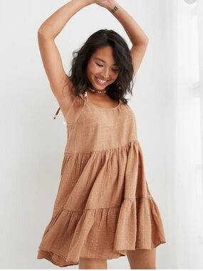 Aerie Magic Hour Coverup Dress SZ M
